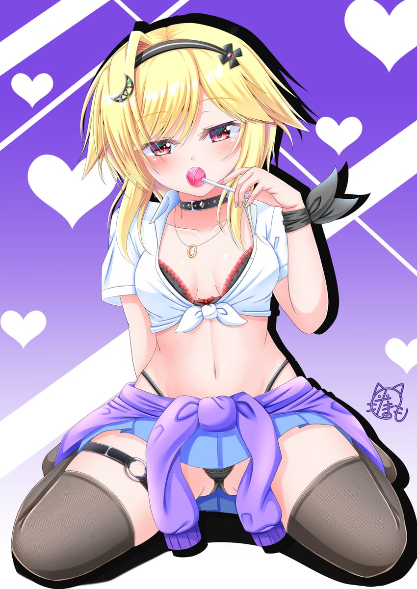 souma ria (kin-iro loveriche) drawn by tamamo_(1_tamamo)