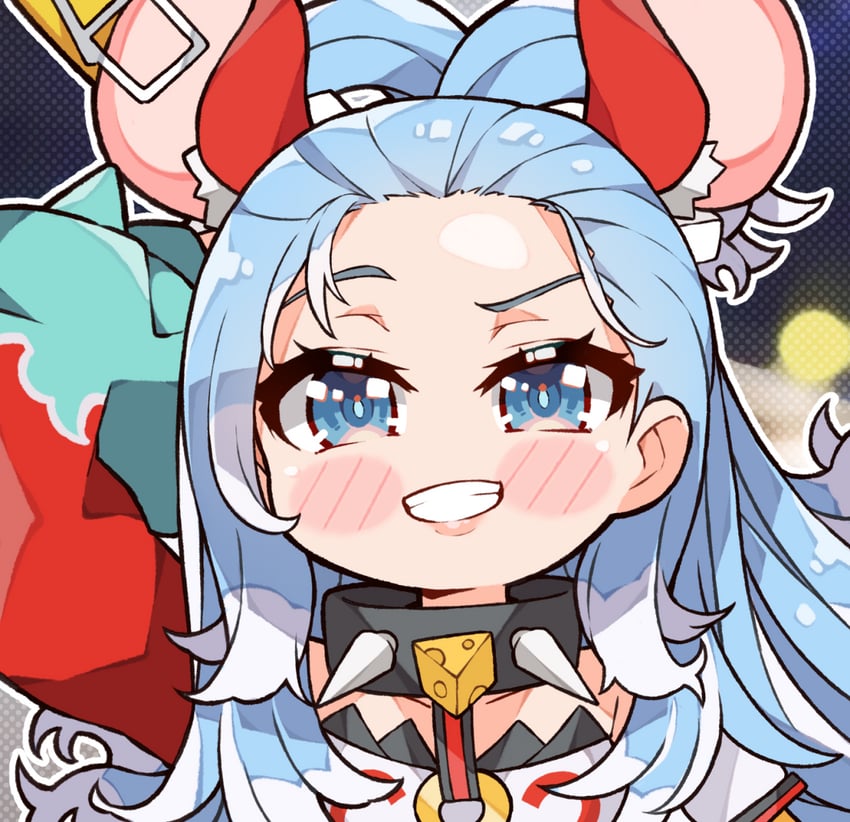 hakos baelz and kobo kanaeru (hololive and 2 more) drawn by kukie-nyan