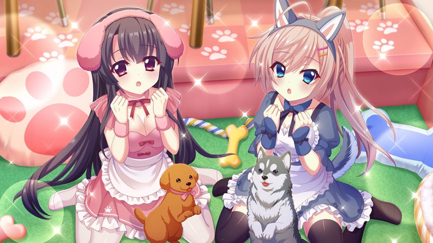 ichikishima mizuha and himura nagisa (re:stage!) drawn by izumi_tsubasu