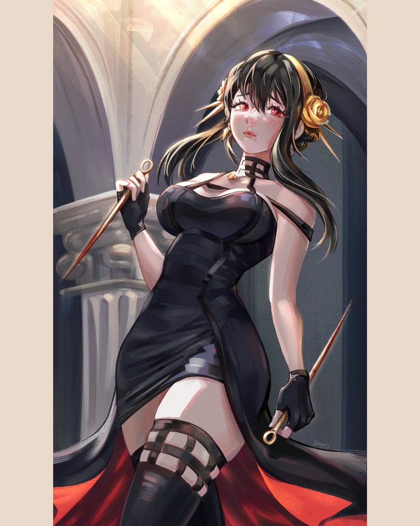 yor briar (spy x family) drawn by yubuki_i