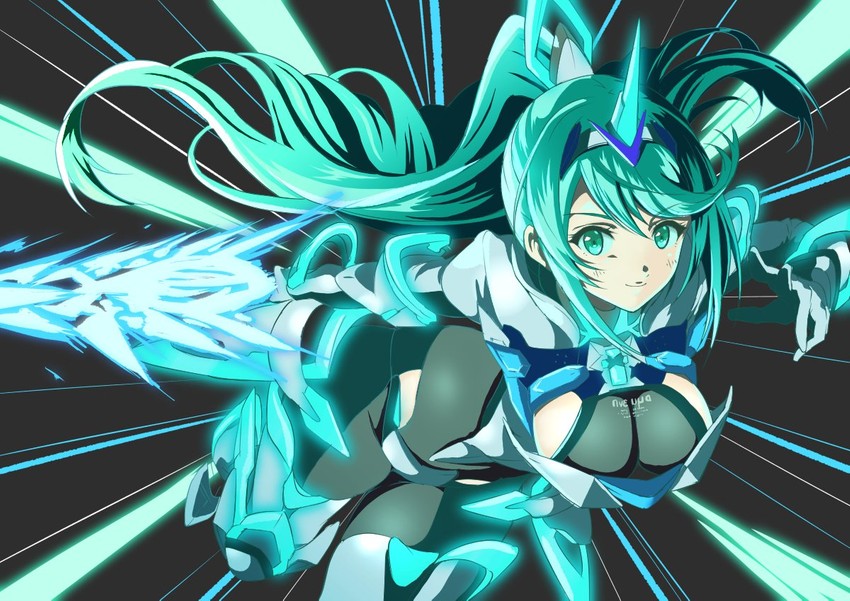 pneuma (xenoblade chronicles and 1 more) drawn by yuuuun0218