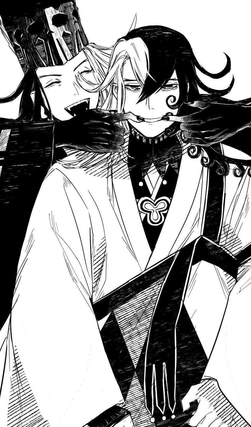 ashiya douman (fate and 1 more) drawn by y_ahyahyah