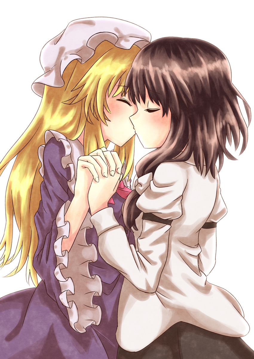 usami renko and maribel hearn (touhou) drawn by ramie_(ramie541)