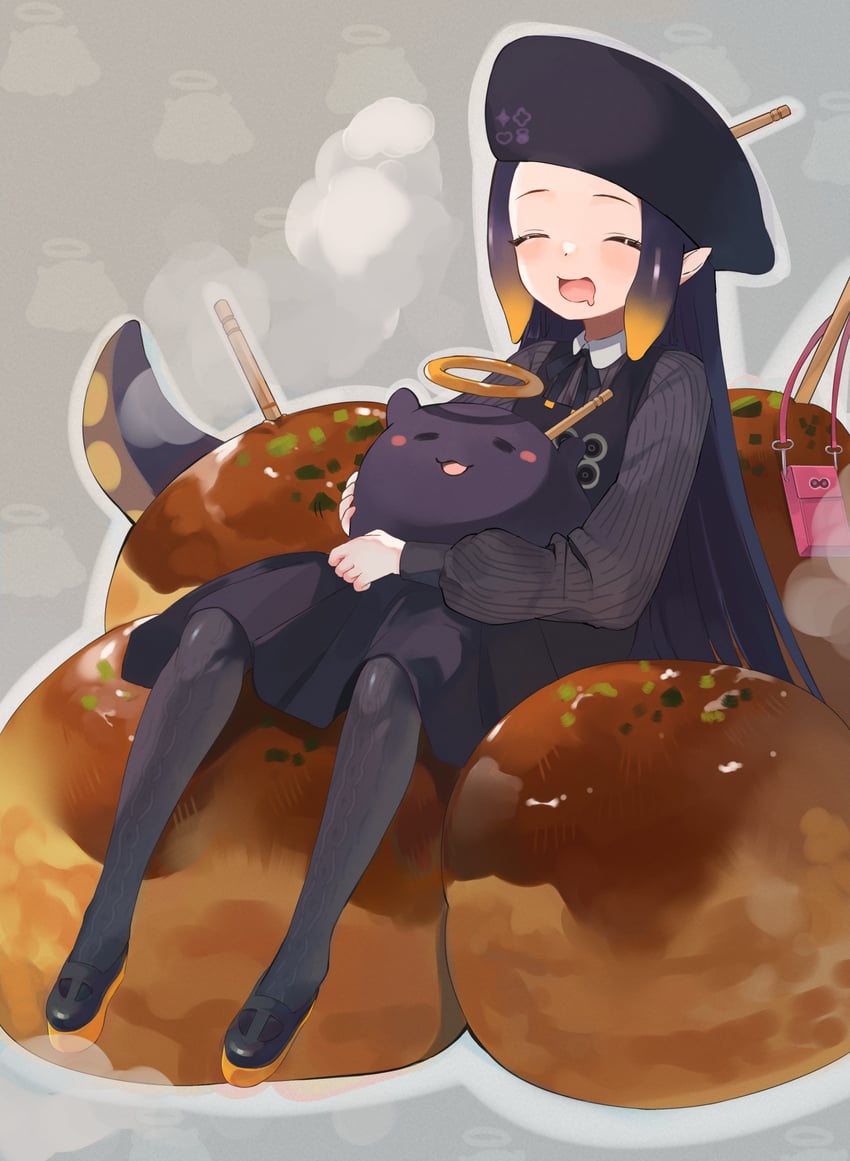 ninomae ina'nis and takodachi (hololive and 1 more) drawn by dadada