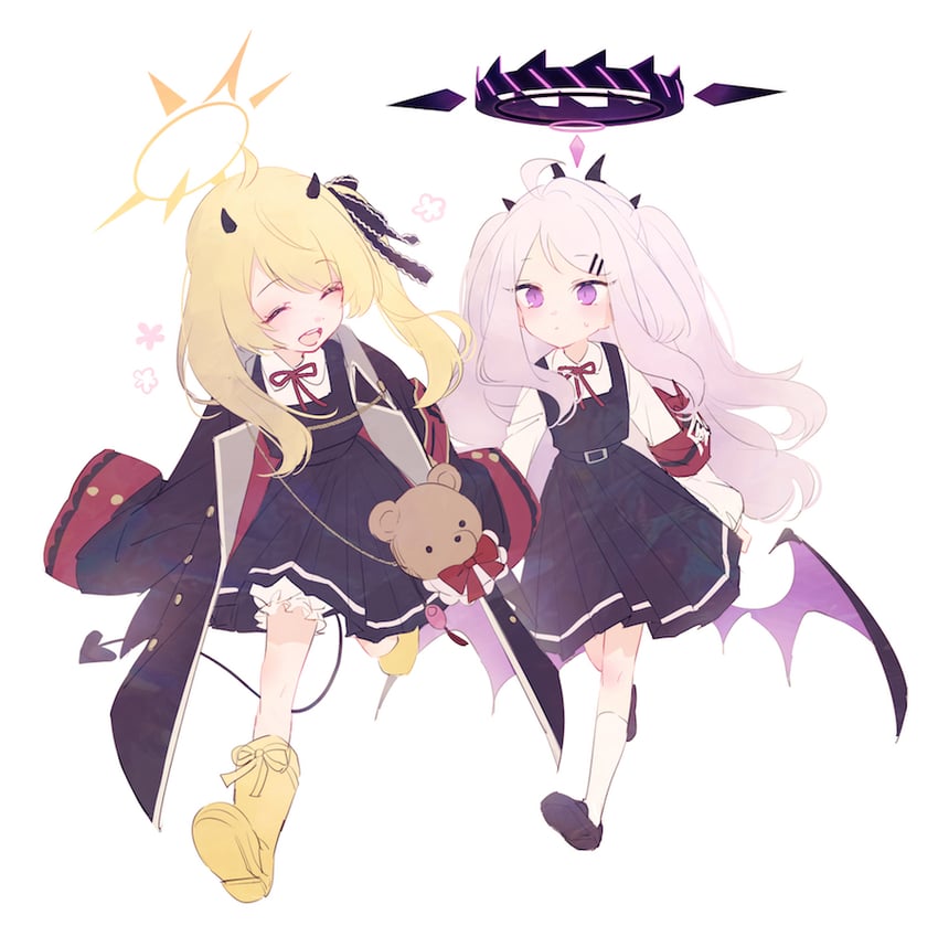 hina and ibuki (blue archive) drawn by ouri_(aya_pine)