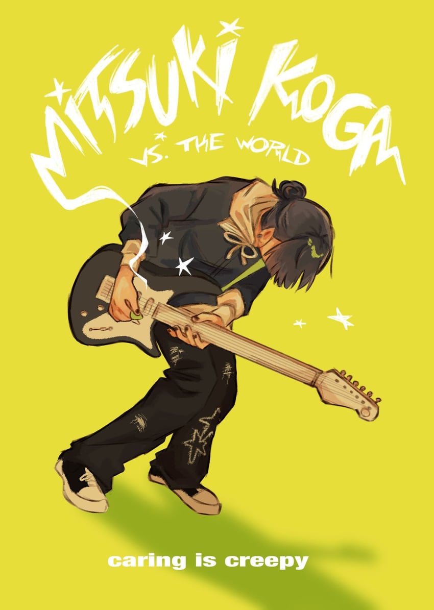 koga mitsuki (scott pilgrim and 2 more) drawn by wondashoever