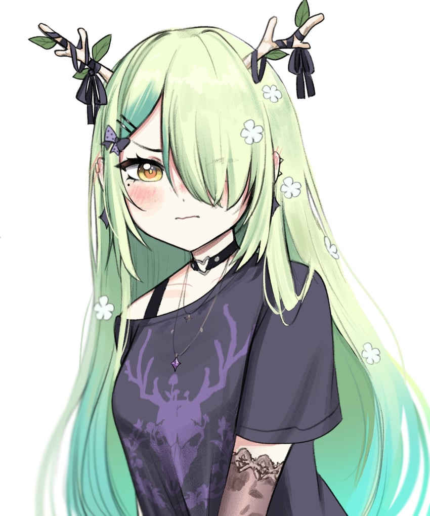 ceres fauna (hololive and 1 more) drawn by daemo72