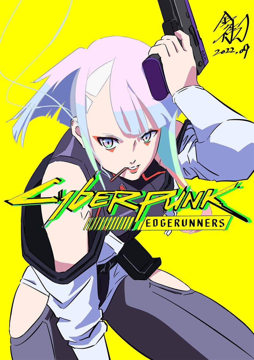 lucy (cyberpunk and 1 more) drawn by kaneko_yoshiyuki