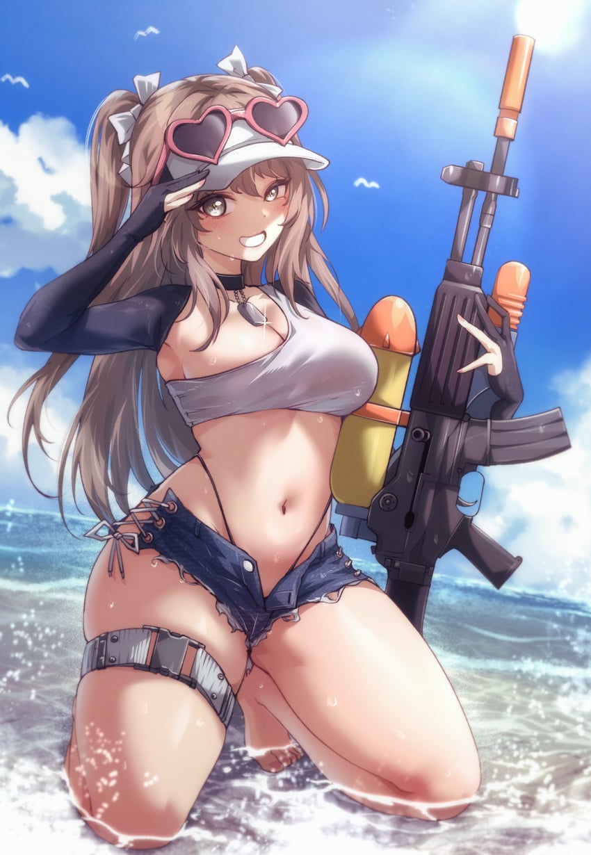 k2 and yoohee (girls' frontline and 1 more) drawn by cs_(connectedskyy)