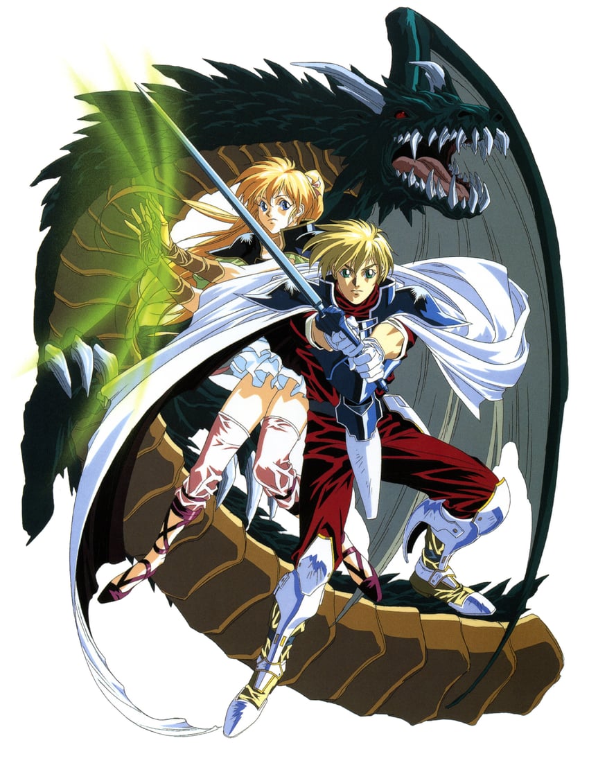 sophia (dragon slayer and 1 more) drawn by onda_naoyuki