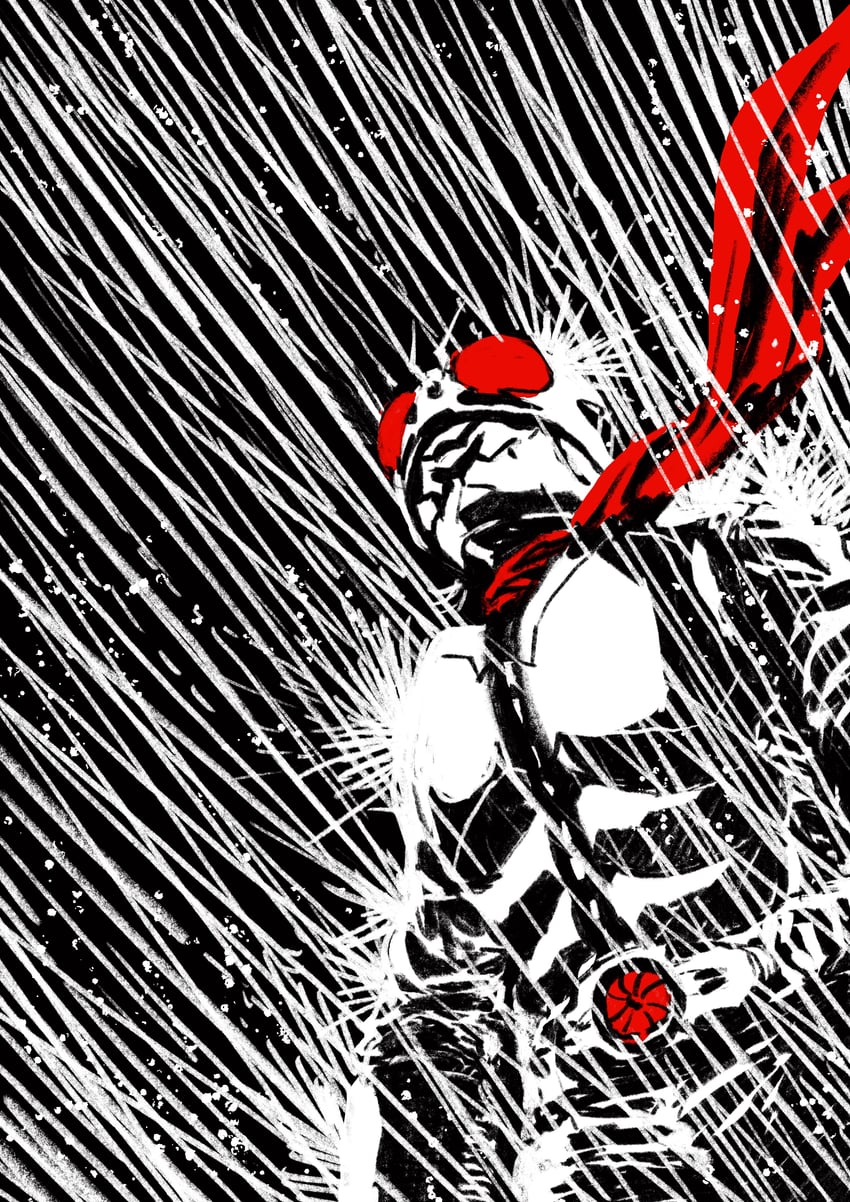 kamen rider 1 (kamen rider and 1 more) drawn by superlog