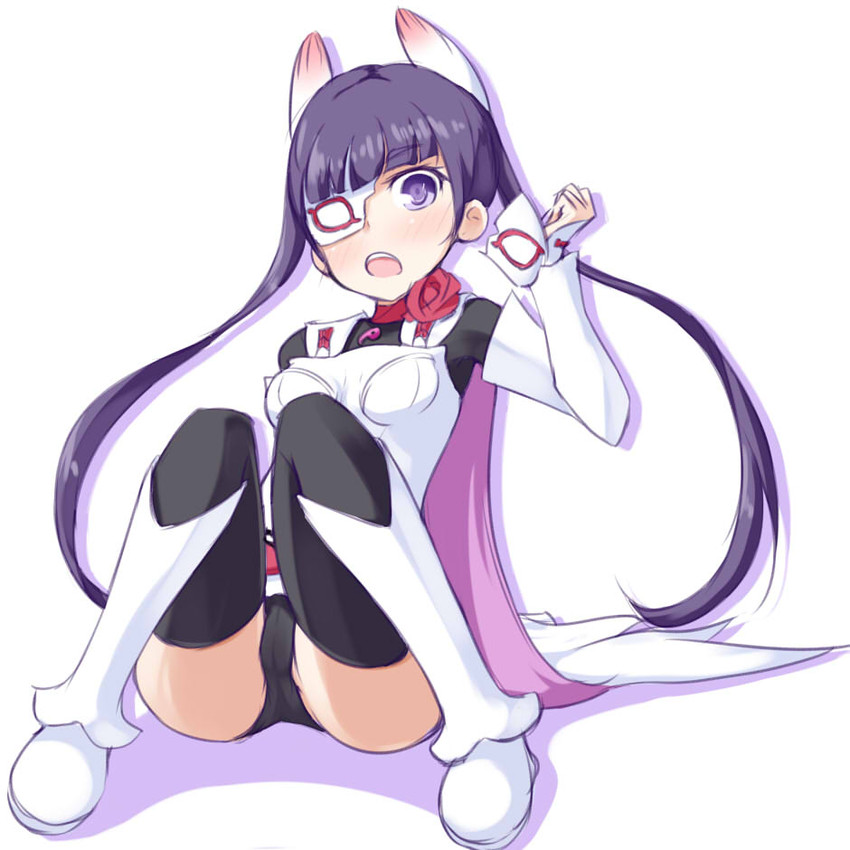 komadori renge and white robin (sekai seifuku: bouryaku no zvezda) drawn by kuro_(be_ok)