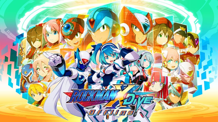 zero, x, iris, axl, alia, and 13 more (mega man and 2 more) drawn by mizuno_keisuke