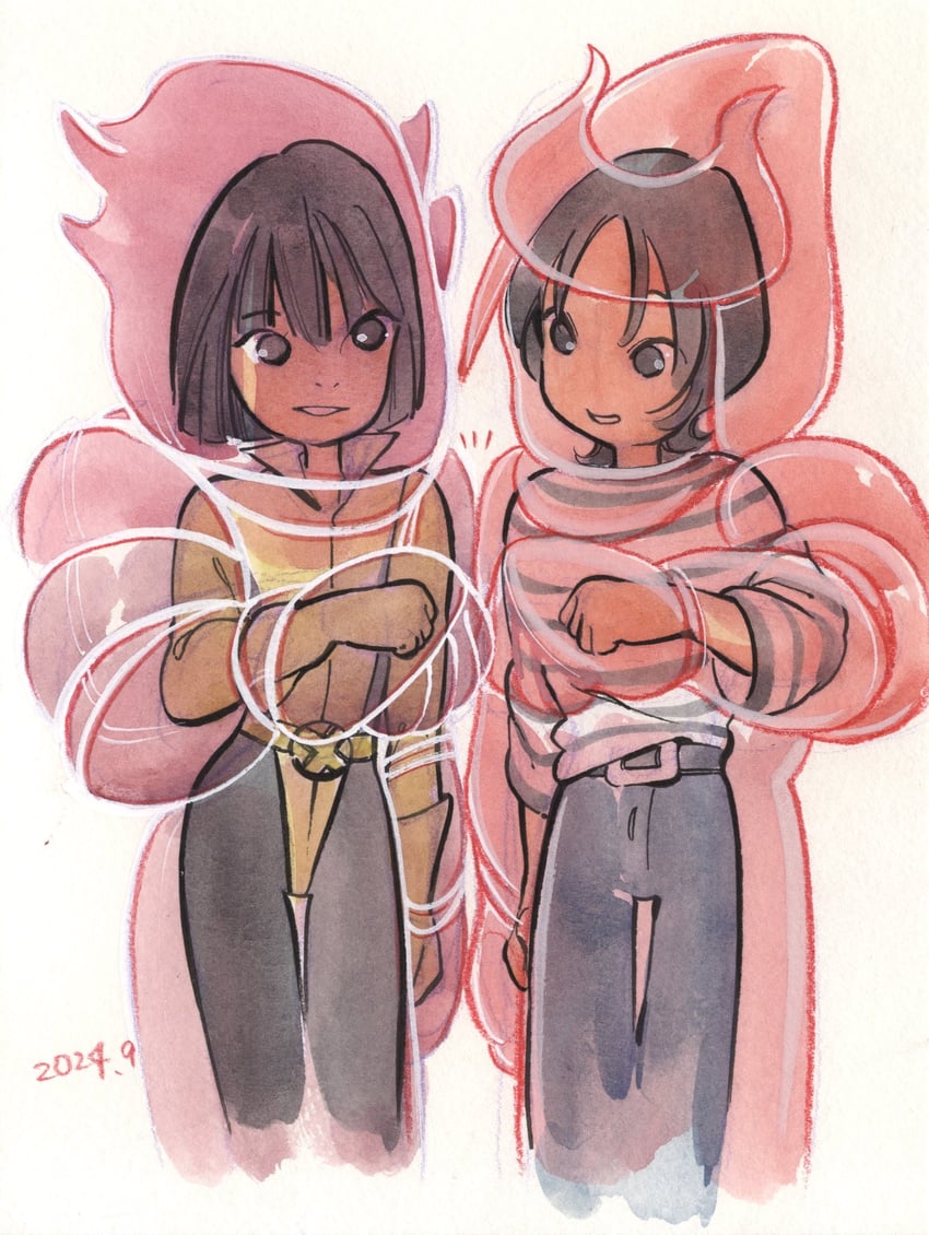 ichiki hisako (marvel and 2 more) drawn by peach_momoko