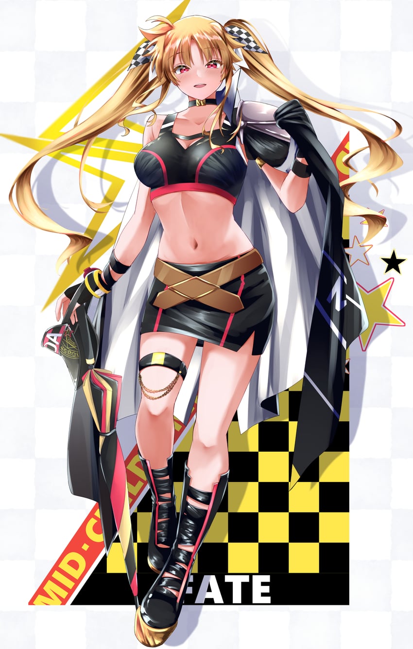 fate testarossa (lyrical nanoha and 2 more) drawn by sougetsu_izuki