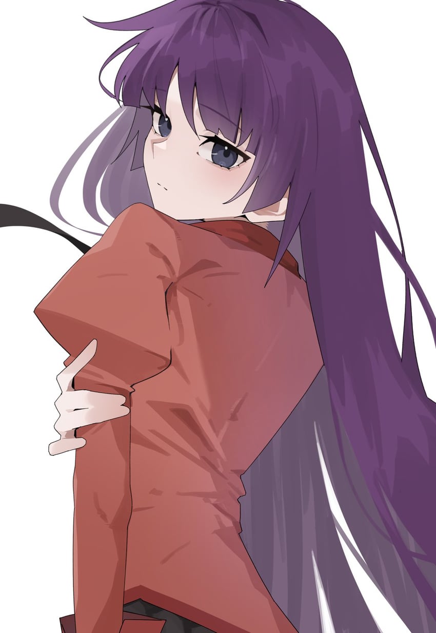 senjougahara hitagi (monogatari and 1 more) drawn by arril100