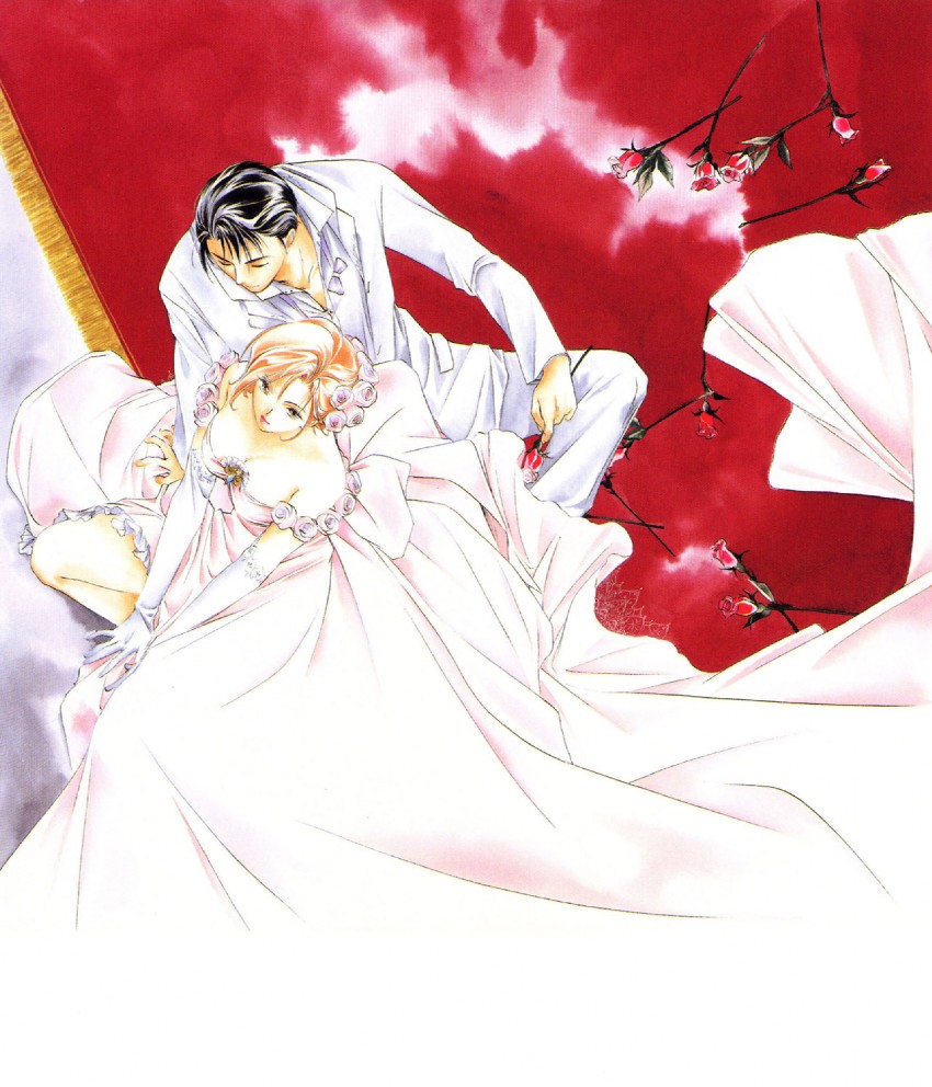 yakushiji ryouko and izumida junichirou (yakushiji ryouko no kaiki jikenbo) drawn by kakinouchi_narumi