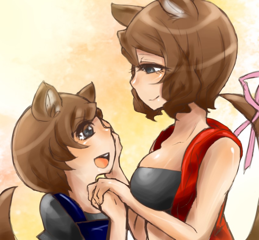 roger's wife and roger jr. (tekken) drawn by junior_(namatamemisa)