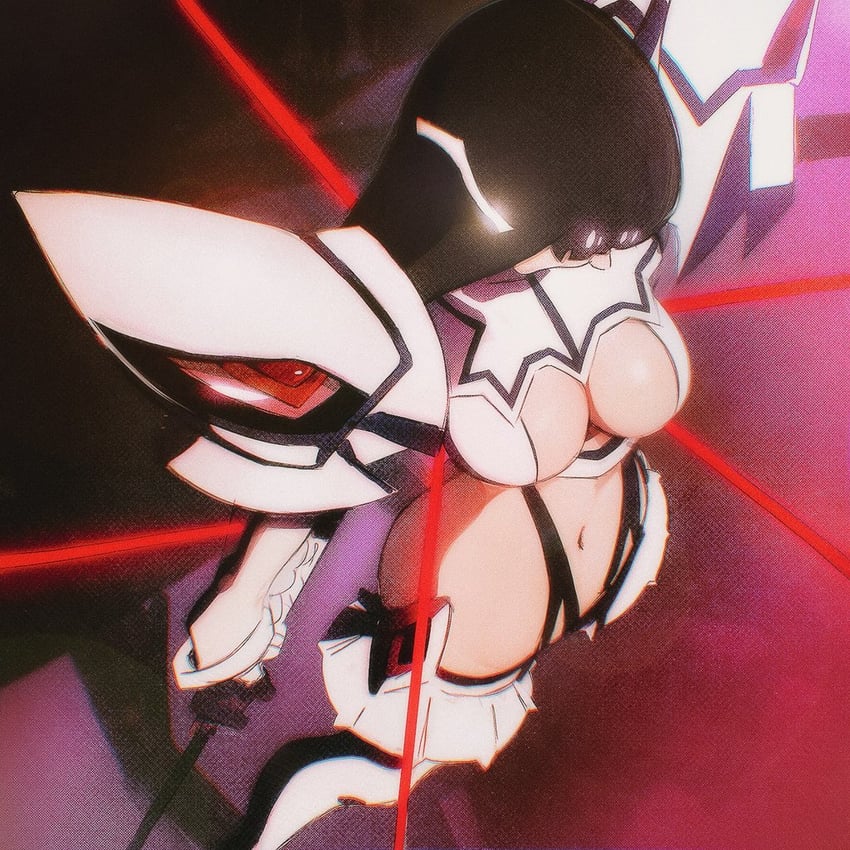 kiryuuin satsuki and junketsu (kill la kill) drawn by chapinor