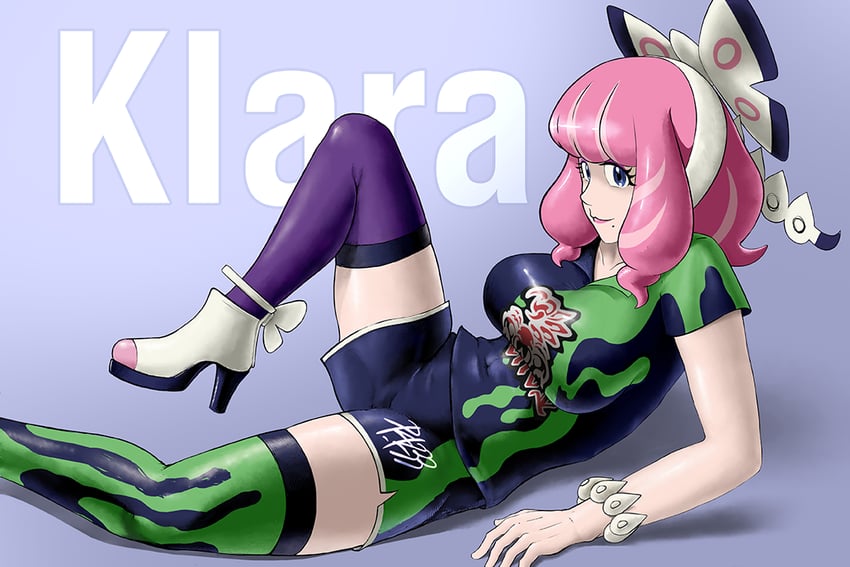 klara (pokemon and 1 more) drawn by p_4233