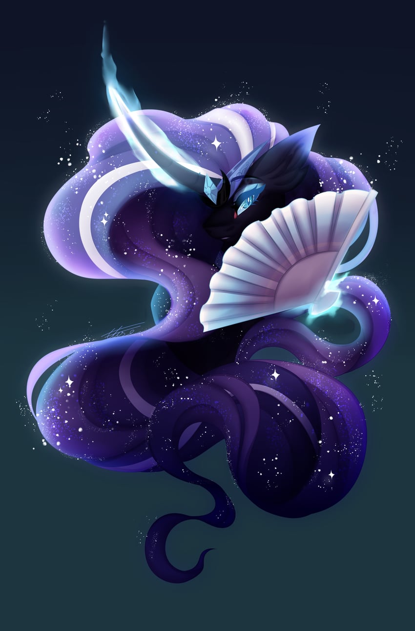 rarity and nightmare rarity (my little pony and 1 more) drawn by inspiredpixels