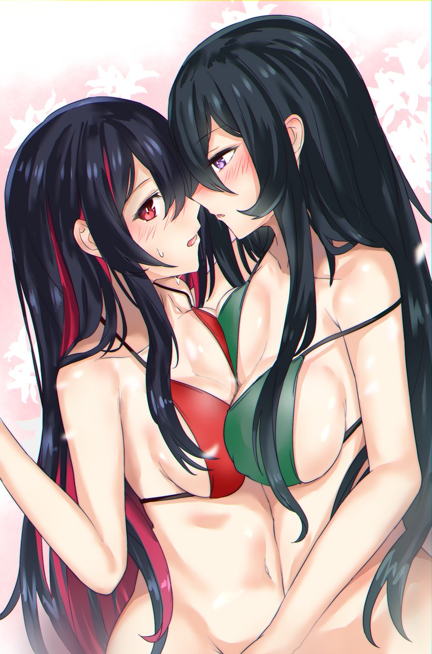 ren and raphilia deckers (witch's weapon) drawn by anemone_(anemone-re)