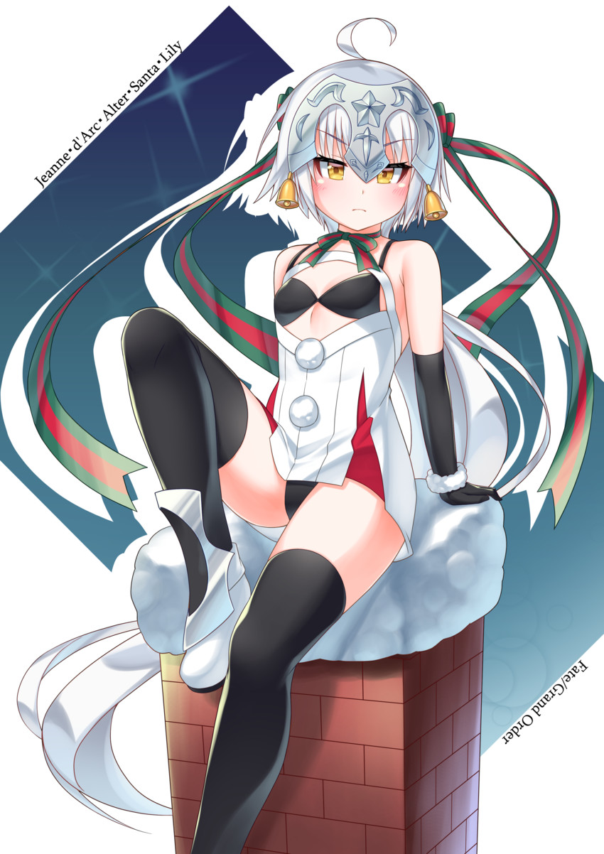 jeanne d'arc alter santa lily (fate and 1 more) drawn by kirisame_mia