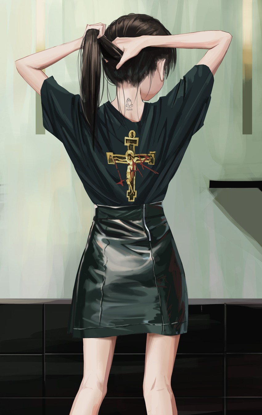 jesus (original) drawn by gishiki_(gshk)