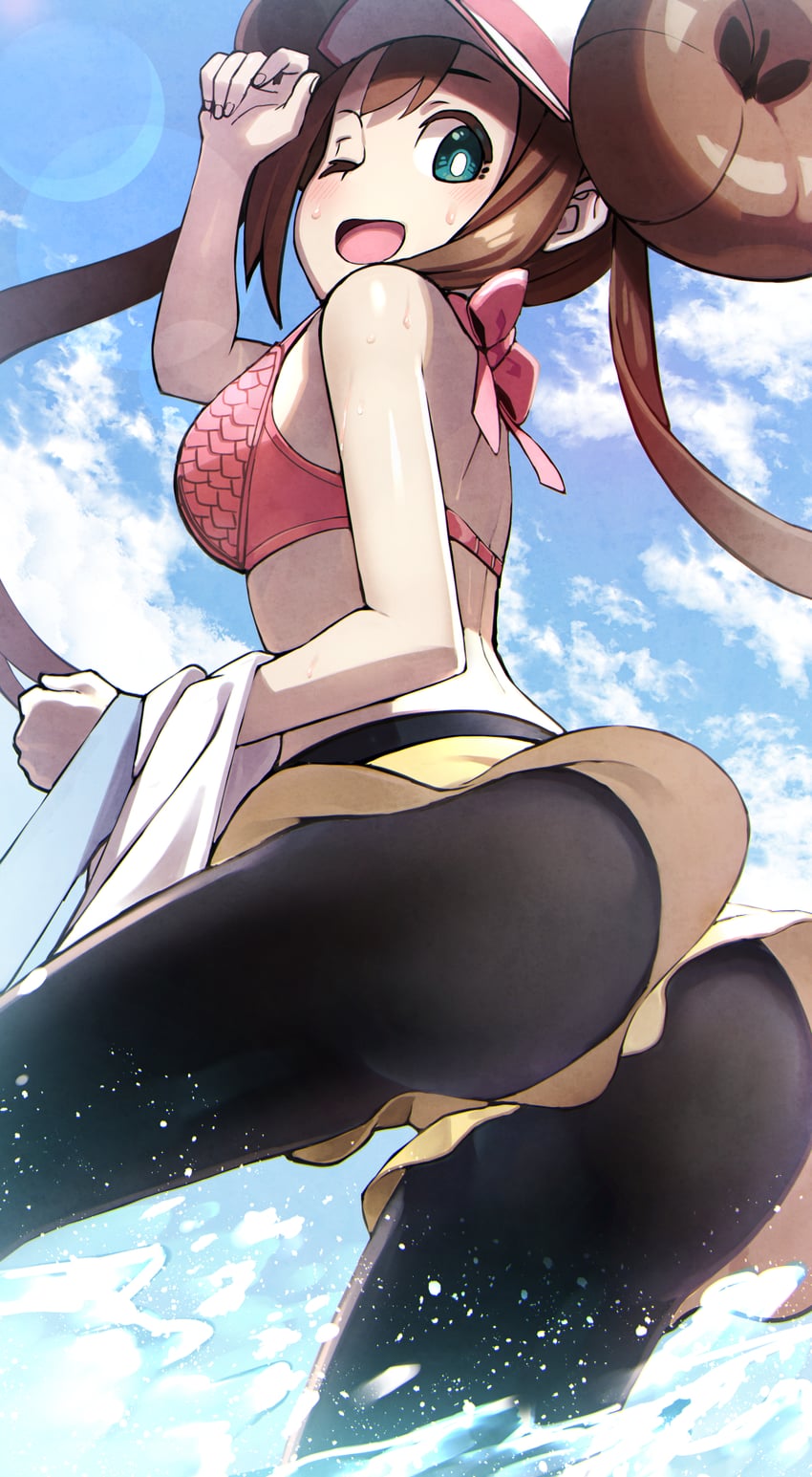 rosa (pokemon and 1 more) drawn by tokumaro