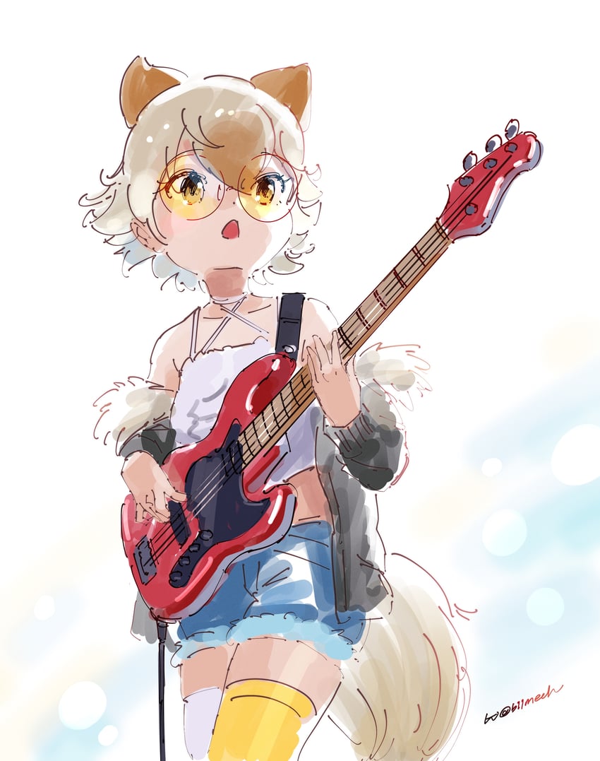coyote (kemono friends and 1 more) drawn by beleven