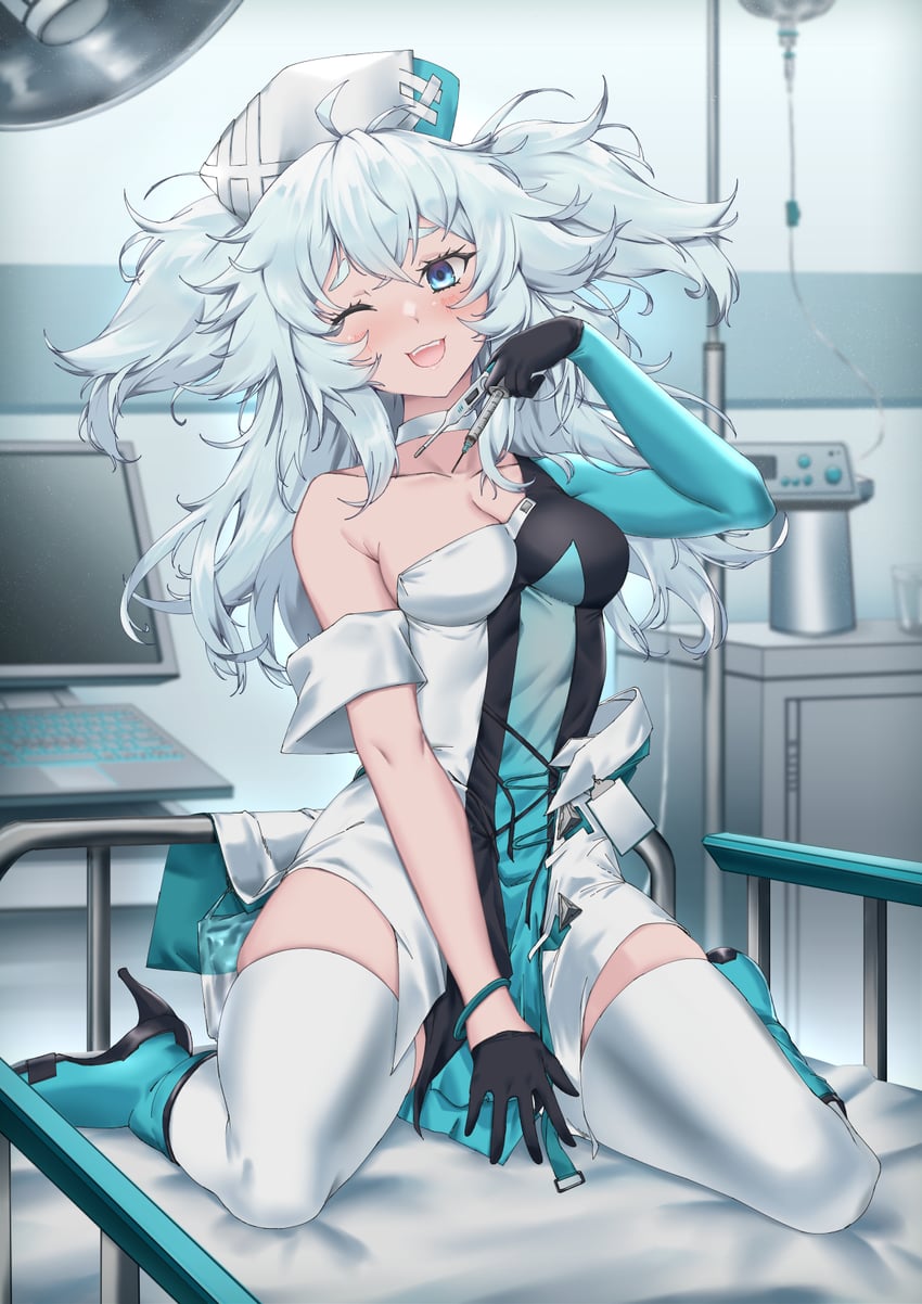 pa-15 and florence (girls' frontline and 1 more) drawn by persocon93
