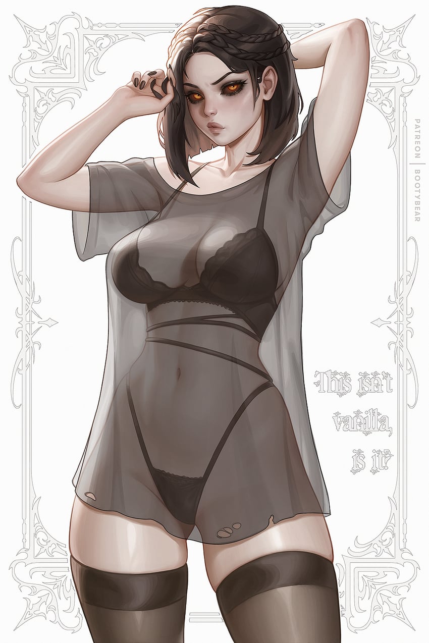 serana (the elder scrolls and 1 more) drawn by bootybear