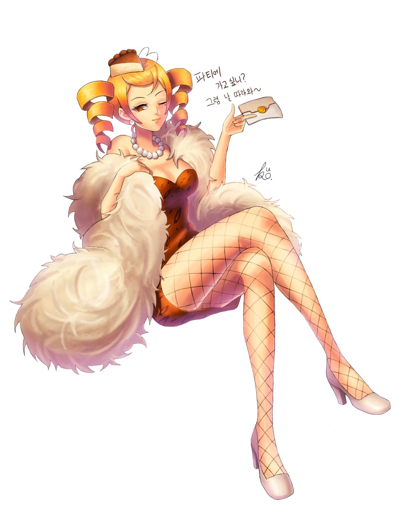 cheesecake cookie (cookie run and 1 more) drawn by kuro_(ning2763)