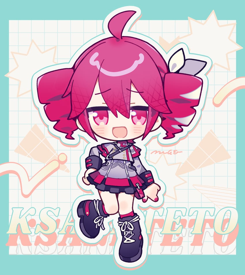 kasane teto (utau and 1 more) drawn by miwasiba
