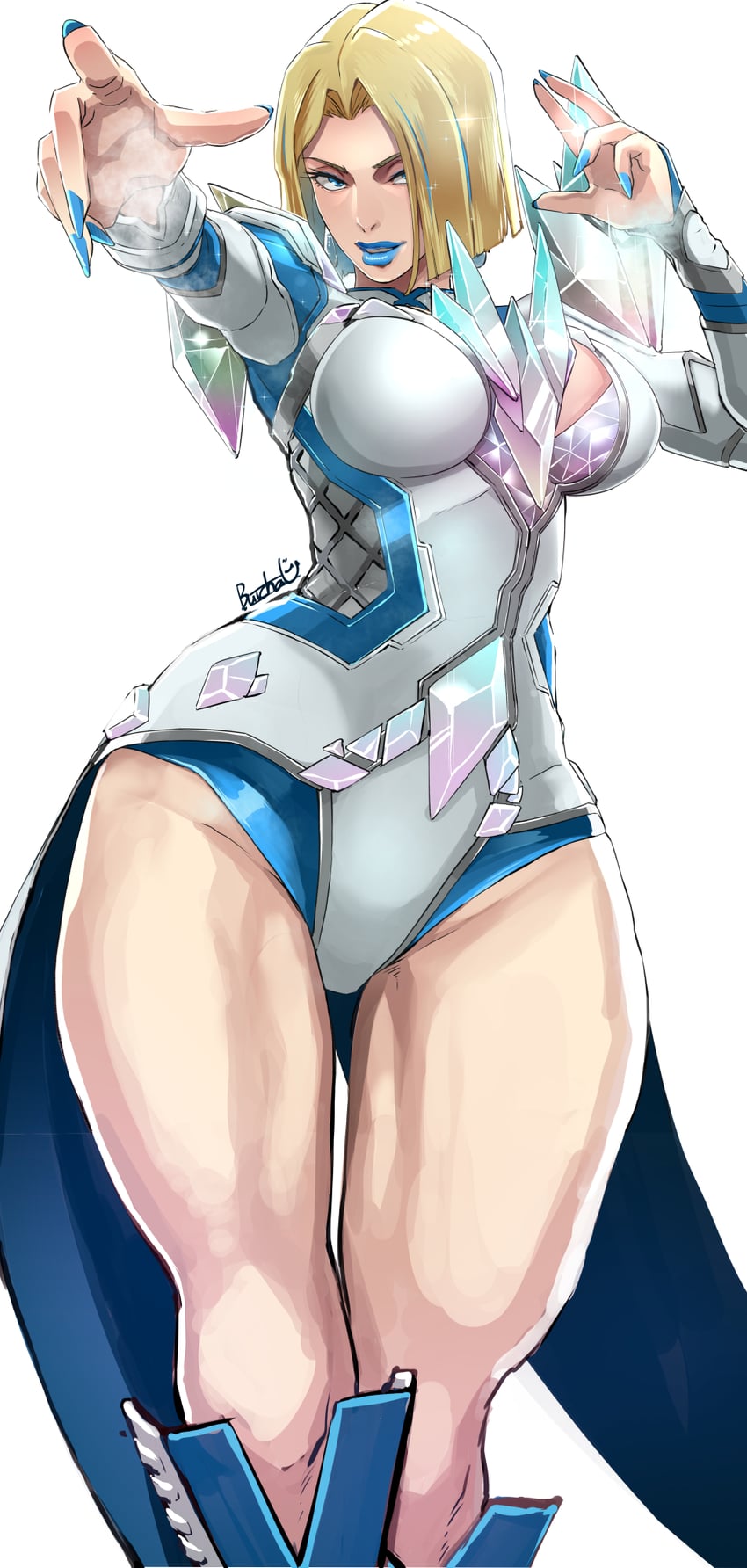emma frost (marvel and 2 more) drawn by butcha-u
