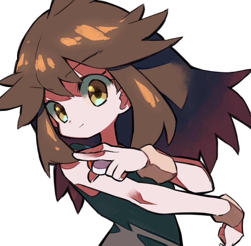 green (pokemon and 1 more) drawn by hyou_(hyouga617)