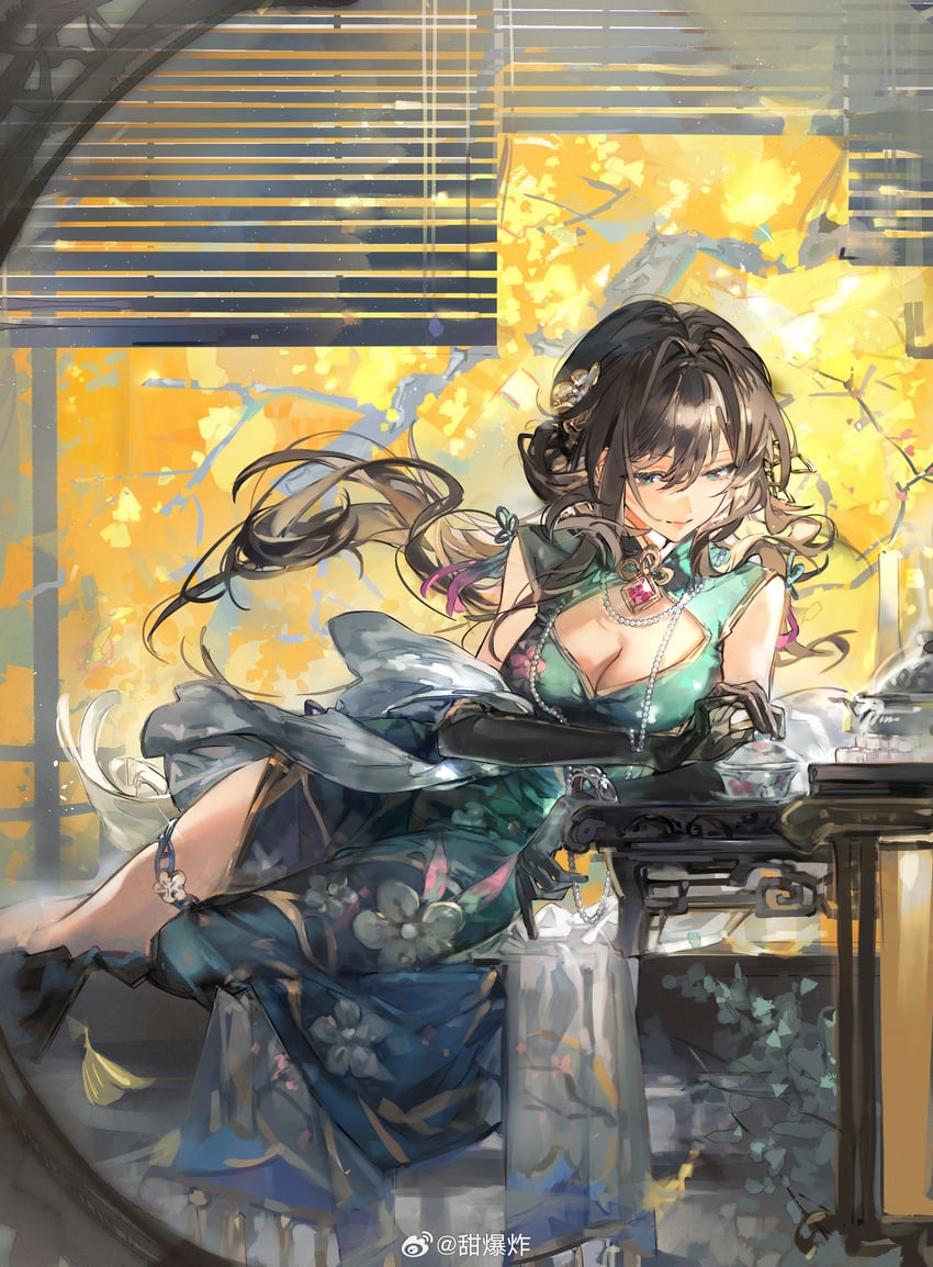 ruan mei (honkai and 1 more) drawn by tian_(my_dear)