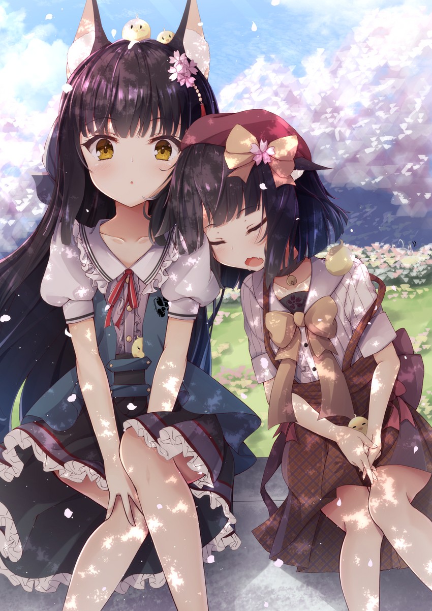 manjuu, nagato, kawakaze, and mutsu (azur lane) drawn by madotsukumo