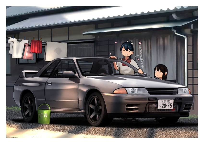 akagi and houshou (kantai collection) drawn by timmyyen