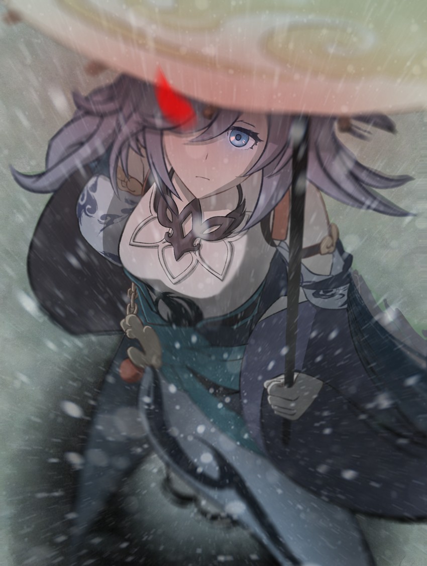 fu hua (honkai and 1 more) drawn by jxin