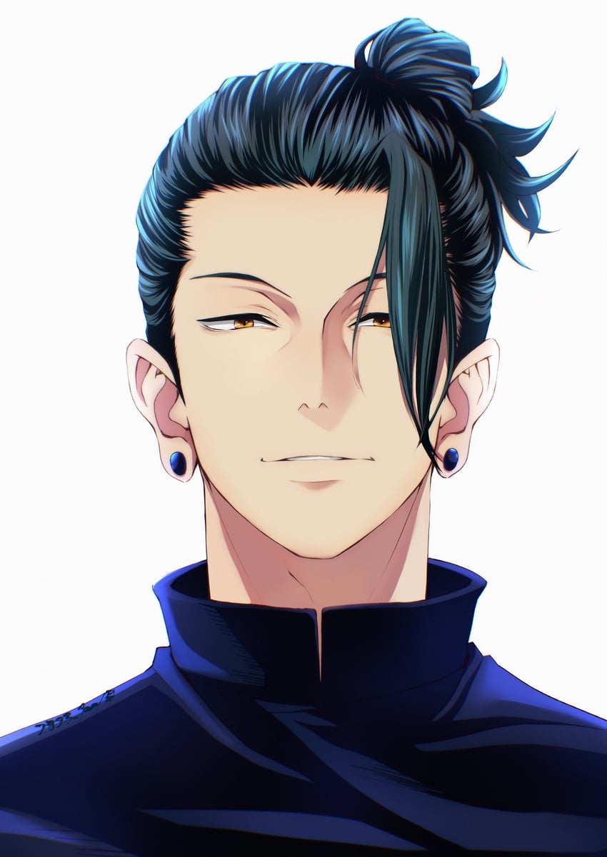 getou suguru (jujutsu kaisen) drawn by may_(illust_man_2020)