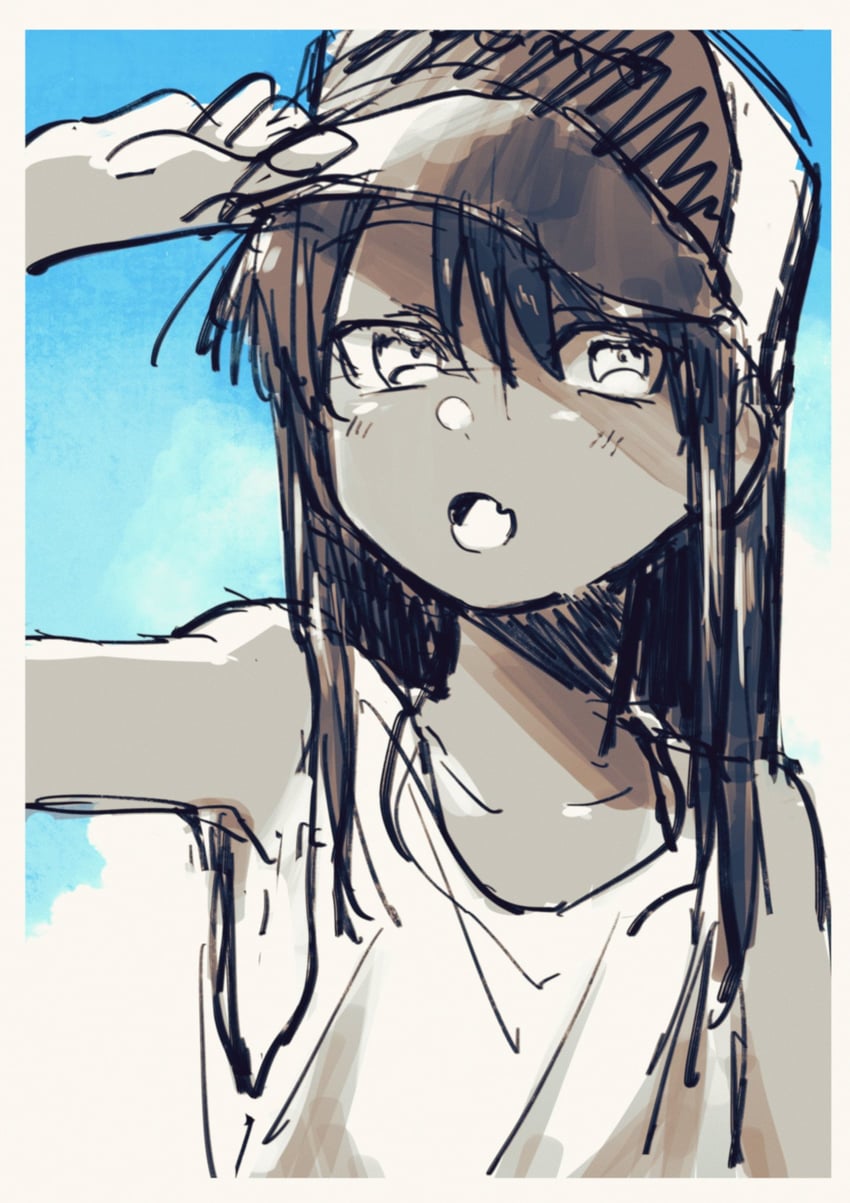 ichihashi kei (inaka ni kaeru to yakeni natsuita kasshoku ponytail shota ga iru) drawn by ferea_bimi