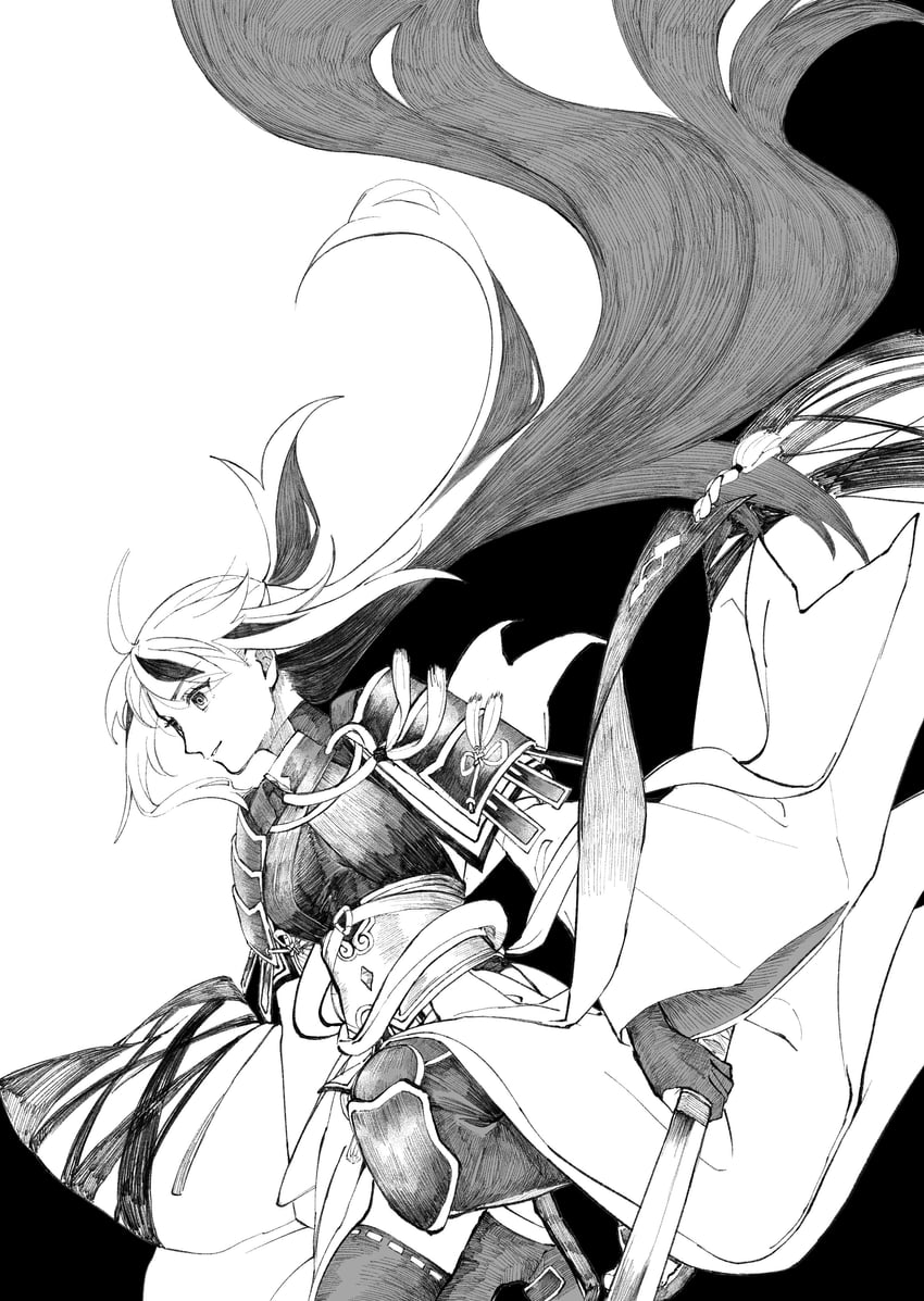 nagao kagetora (fate and 1 more) drawn by noribayash92969