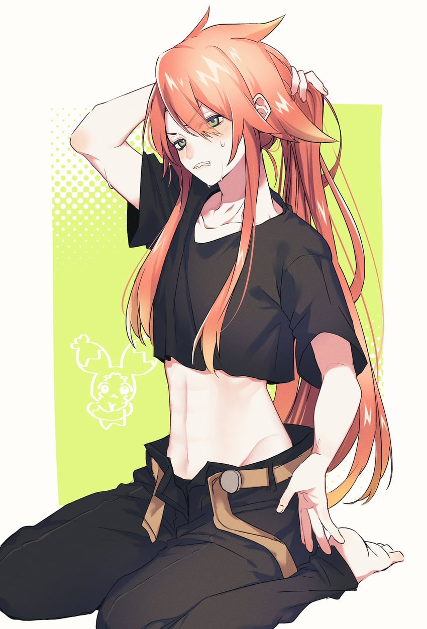 luke fon fabre and mieu (tales of and 1 more) drawn by hajimemiru