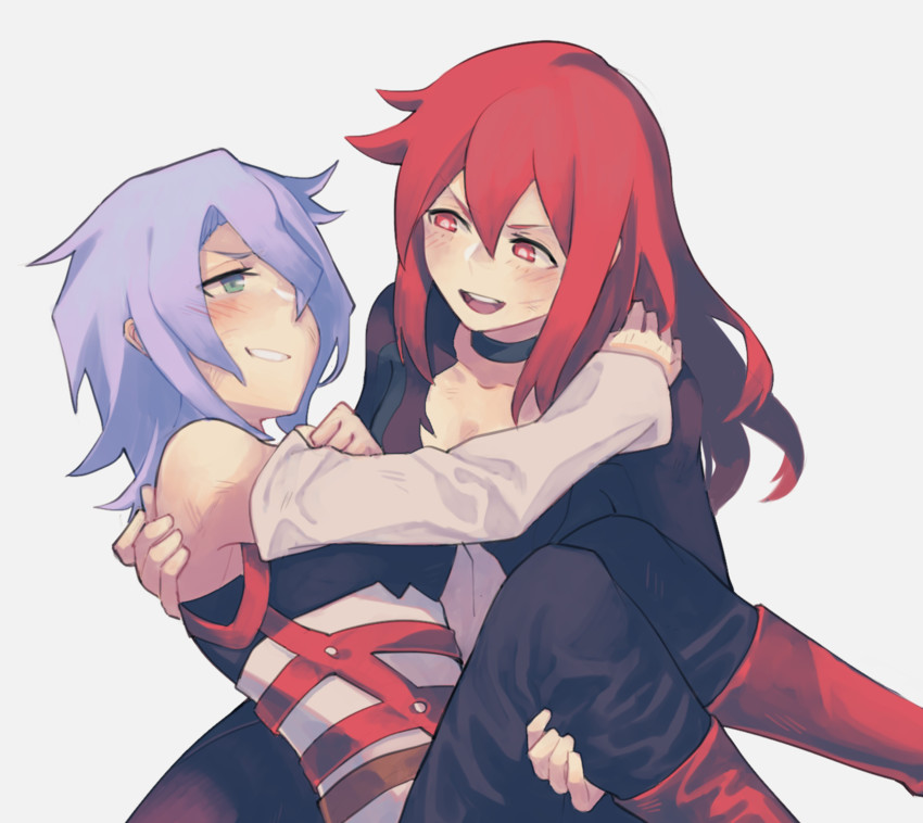 shiny chariot and croix meridies (little witch academia) drawn by vento