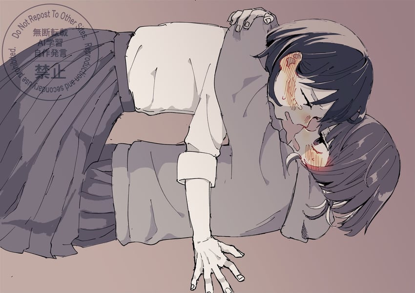 hatono chihiro and fujii ayame (futsuu no keion-bu) drawn by kanminec0