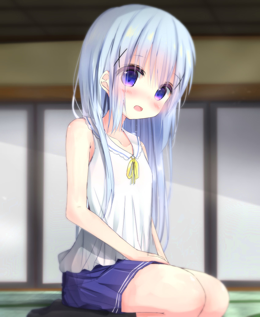 kafuu chino (gochuumon wa usagi desu ka?) drawn by kouda_suzu