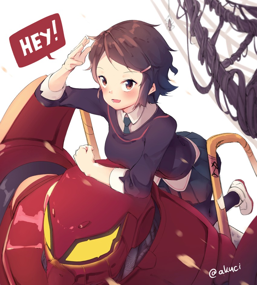 peni parker and sp//dr (marvel and 2 more) drawn by kani_fish