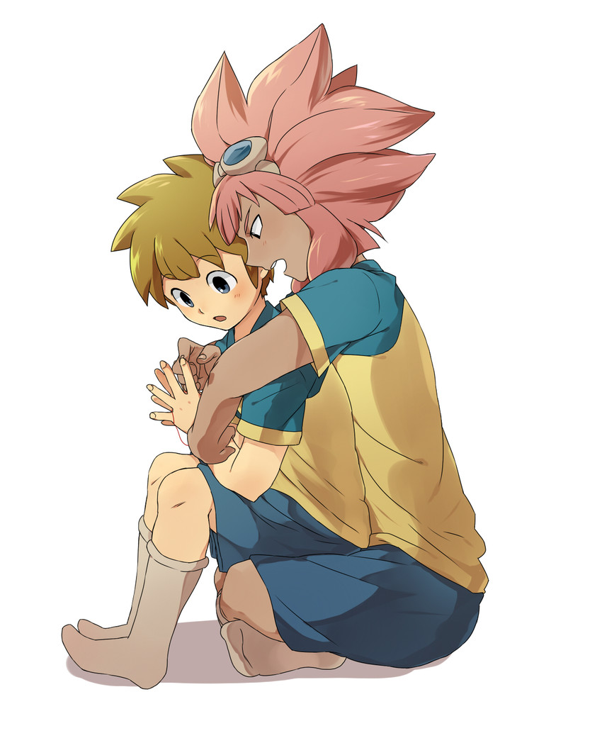 tsunami jousuke and tachimukai yuuki (inazuma eleven) drawn by petagon