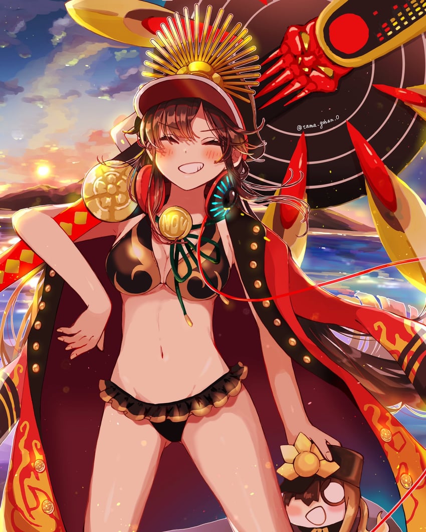 oda nobunaga and oda nobukatsu (fate and 1 more) drawn by yui_(tamagohan)